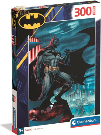 CLEMENTONI Puzzle Batman: Temný ochránce 300 dílků