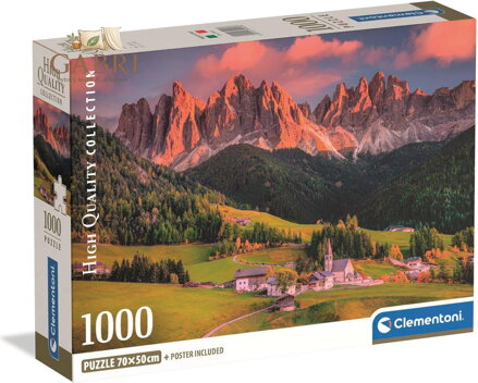 CLEMENTONI Puzzle Magické Dolomity 1000 dílků