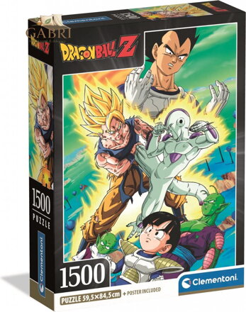 CLEMENTONI Puzzle Dragon Ball Z: Síla 1500 dílků