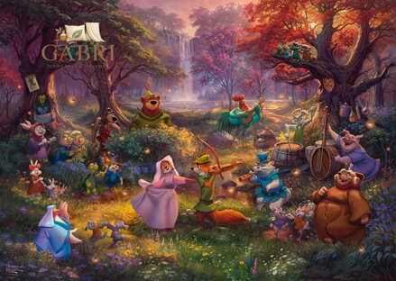 SCHMIDT Puzzle Disney: Robin Hood 1000 dílků