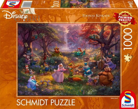 SCHMIDT Puzzle Disney: Robin Hood 1000 dílků