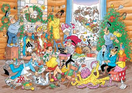 JUMBO Puzzle JvH Vlněné vánonční svátky 500 dílků