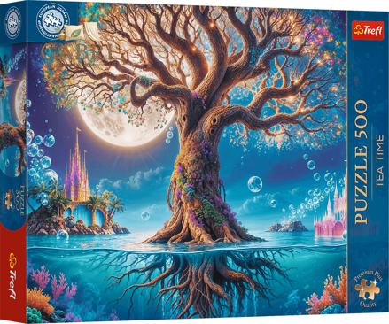TREFL Puzzle Premium Plus Tea Time: Magický strom 500 dílků