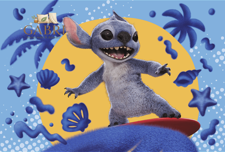 TREFL Puzzle Lilo&Stitch: Den se Stitchem 60 dílků