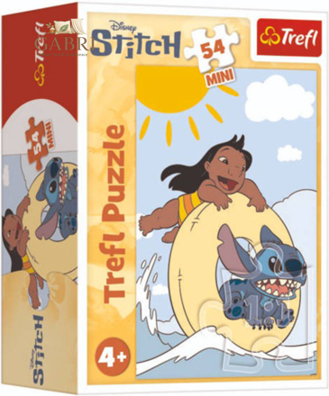 TREFL Puzzle Lilo&Stitch: Zábava na moři 54 dílků