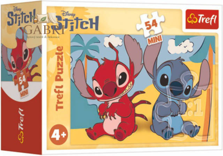 TREFL Puzzle Lilo&Stitch: Lilo a Leroy 54 dílků
