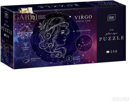 INTERDRUK Puzzle Zvěrokruh: Panna 250 dílků