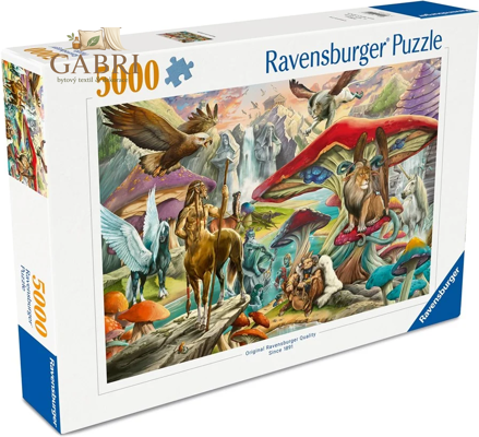 RAVENSBURGER Puzzle Mystický svět 5000 dílků