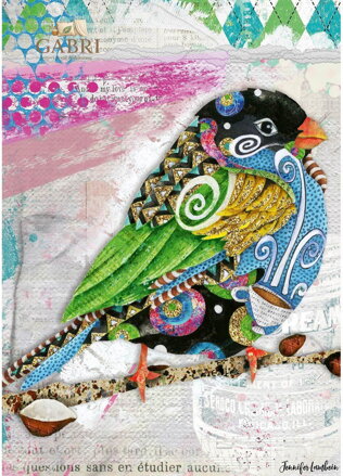 RAVENSBURGER Puzzle Abstraktní pták 1000 dílků