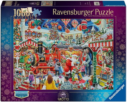 RAVENSBURGER Puzzle Vánoce 1000 dílků