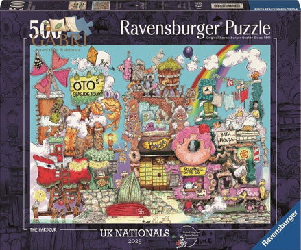 RAVENSBURGER Puzzle Ulička zázraků 500 dílků