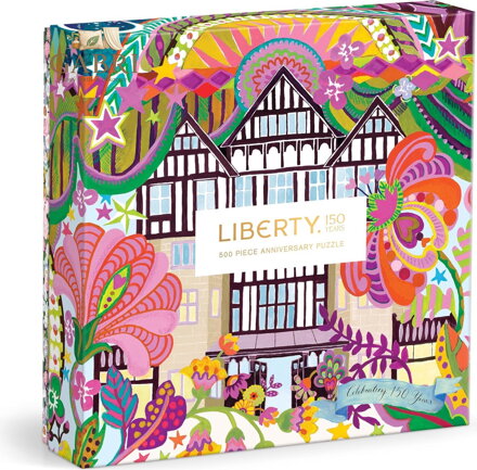GALISON Oboustranné puzzle Liberty: 150. výročí 500 dílků