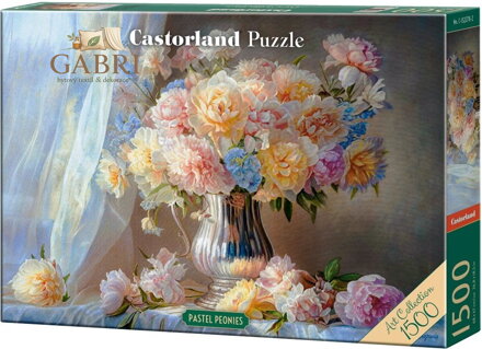 CASTORLAND Puzzle Art Collection: Pivoňky 1500 dílků