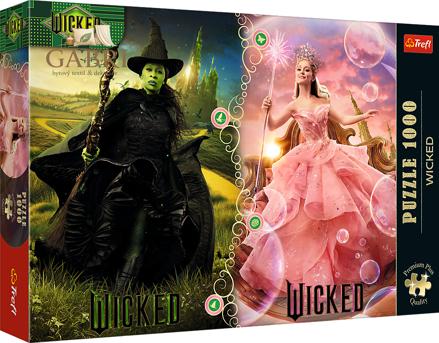 TREFL Puzzle Premium Plus Wicked: Elphaba & Glinda 1000 dílků