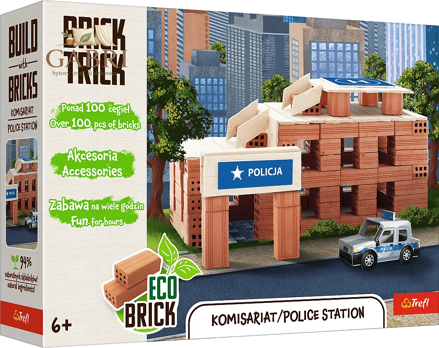 TREFL BRICK TRICK Policejní stanice M 100 dílů
