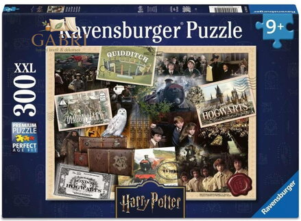 RAVENSBURGER Puzzle Harry Potter: Kouzelný svět 300 dílků