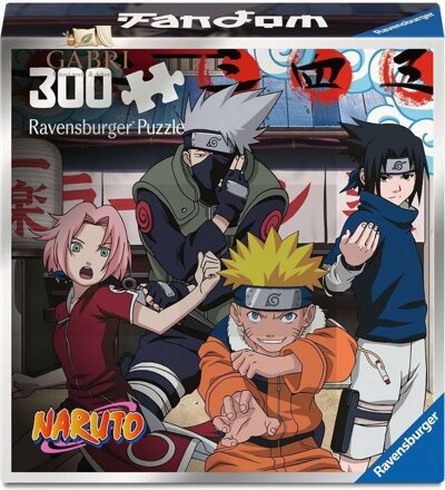 RAVENSBURGER Puzzle  Fandom kolekce: Naruto 300 dílků