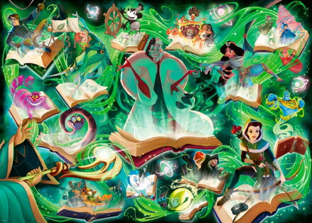 RAVENSBURGER Puzzle Disney Lorcana - Glimmers of the Realm: Smaragd  1000 dílků