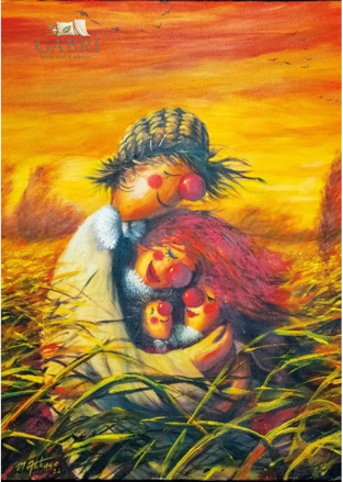 MAGNOLIA Puzzle Rodina strašáků 1000 dílků