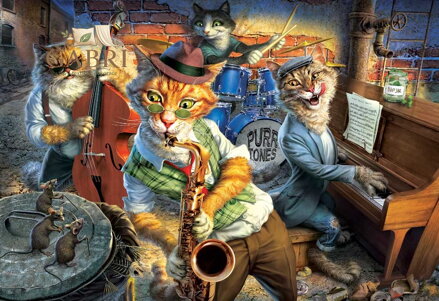 MAGNOLIA Puzzle Fanoušci v ohrožení 1000 dílků