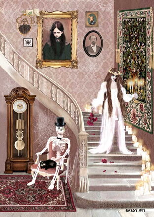 MAGNOLIA Puzzle Nevěsta ze záhrobí 1000 dílků