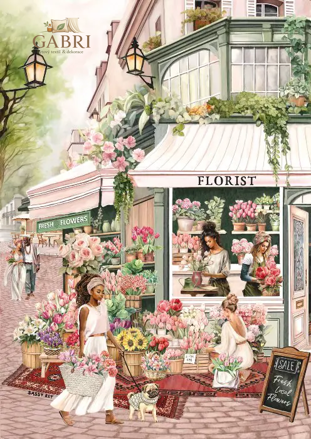 MAGNOLIA Puzzle Květinářství 1000 dílků