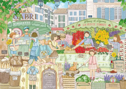 MAGNOLIA Puzzle Trhy 1000 dílků