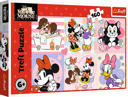 TREFL Puzzle Disney Minnie: Barevný den 160 dílků
