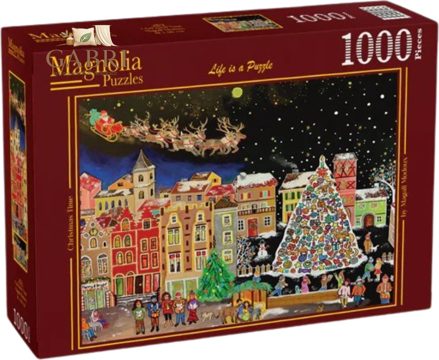 MAGNOLIA Puzzle Vánoční čas 1000 dílků