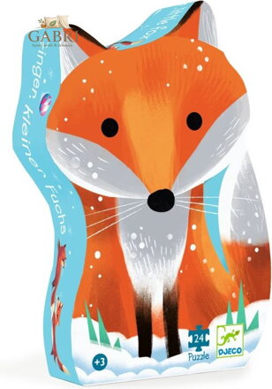 DJECO Puzzle Malá liška Ginger 24 dílků
