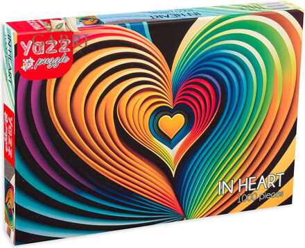 YAZZ Puzzle V srdci 1000 dílků