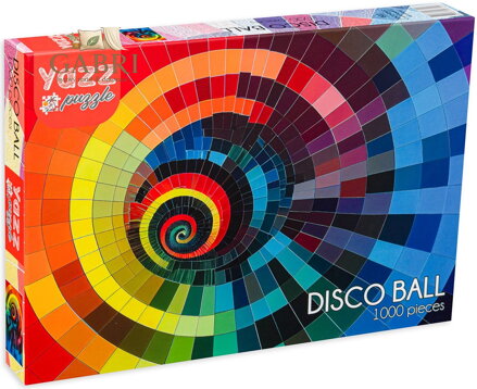 YAZZ Puzzle Disco koule 1000 dílků
