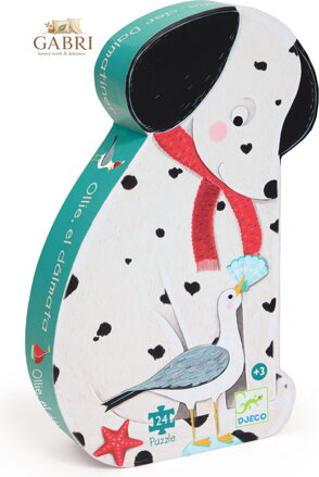 DJECO Puzzle Dalmatin Ollie 24 dílků