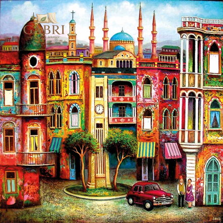 MAGNOLIA Puzzle Náměstí v Tbilisi 1023 dílků