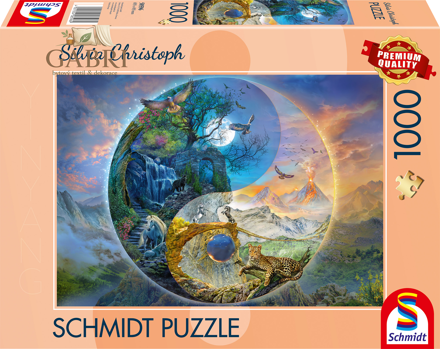 SCHMIDT Puzzle Horský svět 1000 dílků