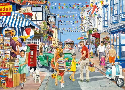 GIBSONS Puzzle Cesta na pláž 1000 dílků