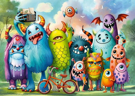 CHERRY PAZZI Puzzle Řekni sýr! 500 dílků