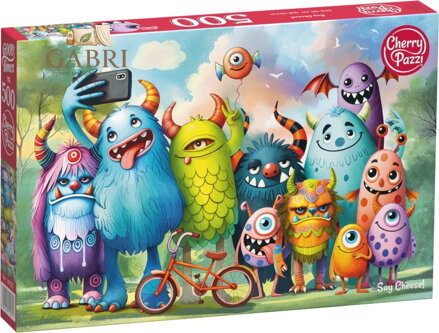 CHERRY PAZZI Puzzle Řekni sýr! 500 dílků