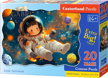 CASTORLAND Puzzle Malý astronaut MAXI 20 dílků