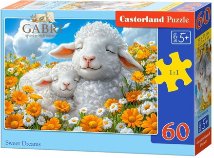 CASTORLAND Puzzle Sladké snění 60 dílků