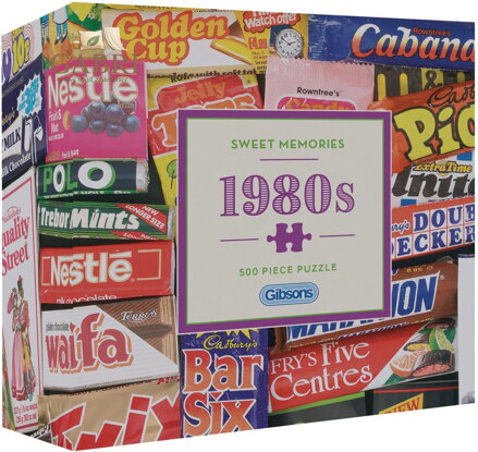 GIBSONS Puzzle Sladké vzpomínky 80.léta 500 dílků