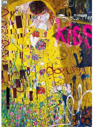 HEYE Puzzle Rebrush! Polibek 1000 dílků