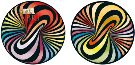 CURIOSI Oboustranné dřevěné puzzle Double: Lolly 88 dílků