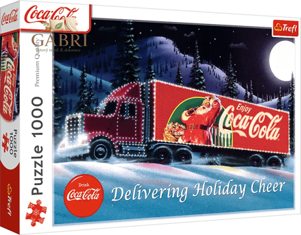 TREFL Puzzle Coca-Cola: Kamion 1000 dílků