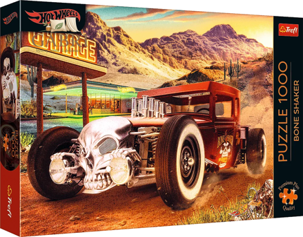 TREFL Puzzle Premium Plus Hot Wheels: Bone Shaker 1000 dílků