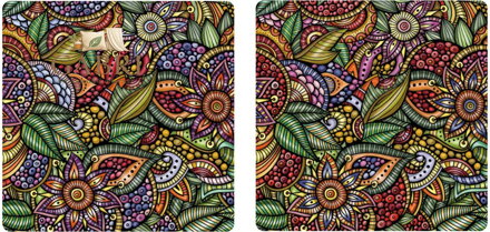 CURIOSI Oboustranné dřevěné puzzle Double: Bobule 165 dílků