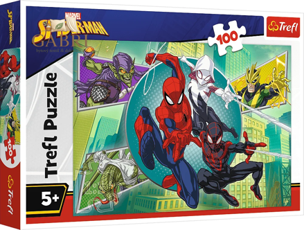 TREFL Puzzle Spiderman: Maska 100 dílků