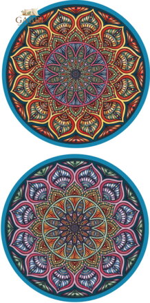 CURIOSI Oboustranné dřevěné puzzle Double: Plamen 154 dílků