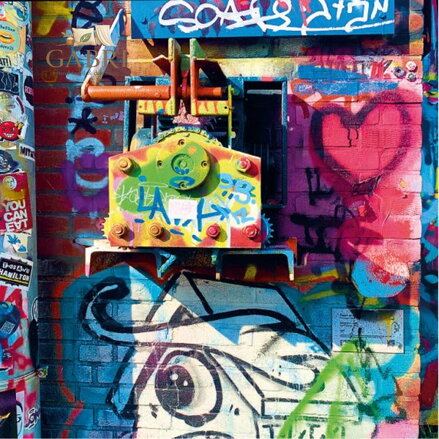 CURIOSI Čtvercové puzzle Q Amsterdam: Vzor I 80 dílků