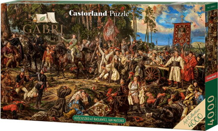 CASTORLAND Puzzle Art Collection: Kościuszkovo povstání 4000 dílků